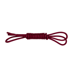 Cherry Red Waxed Round Laces