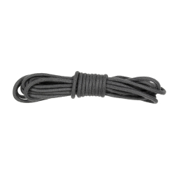 Thin Round Shoe Laces Grey