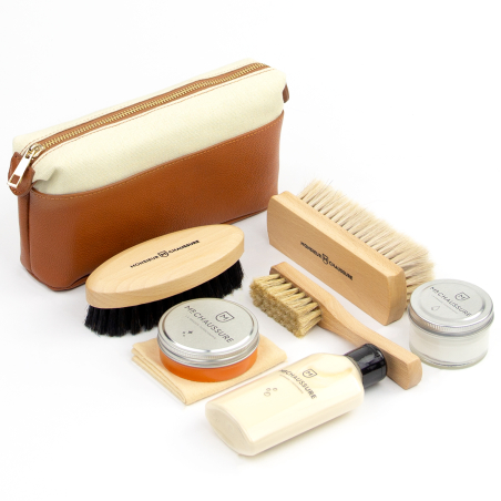 Trousse cirage Sahara garnie Cuir Essentiel