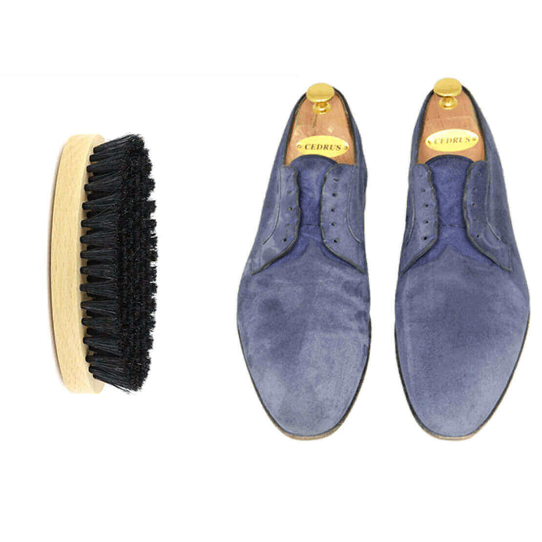 Suede shoe polish on sale blue