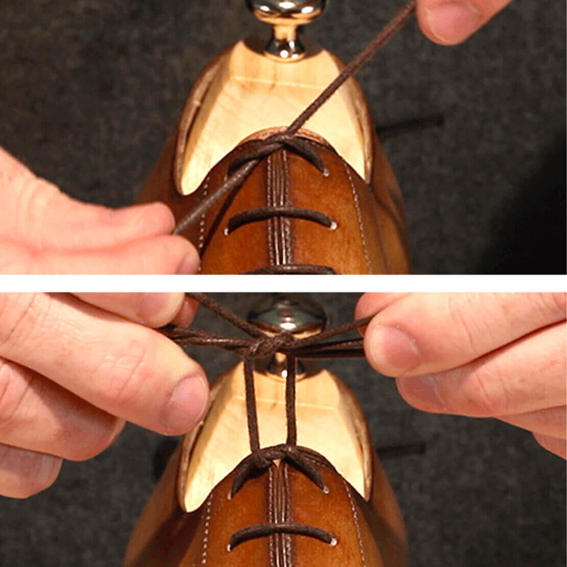 How to tie shoelaces elegantly by Monsieur Chaussure