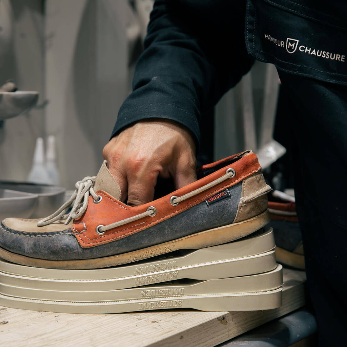 Monsieur Chaussure works with Sebago France